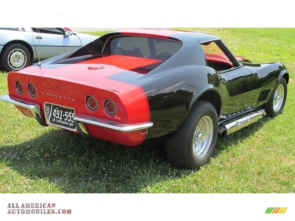 1968 Corvette Coupe - Tuxedo Black / Black photo #9