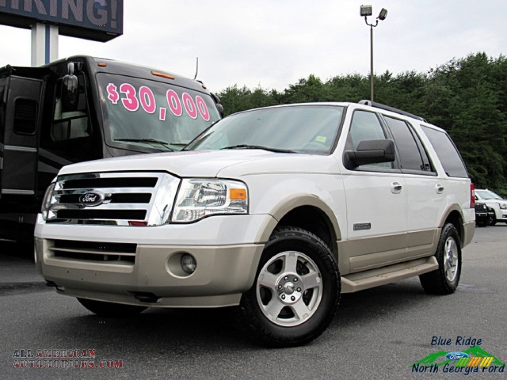 2007 Ford Expedition Eddie Bauer 4x4 in Oxford White photo 30 A60415