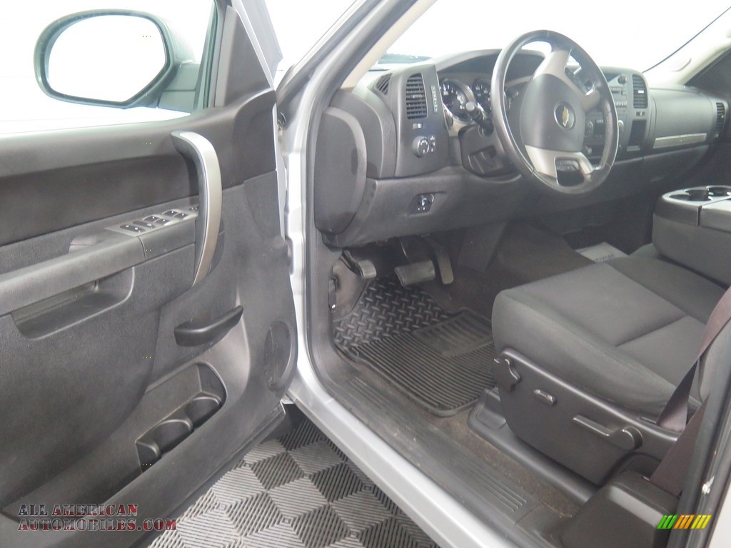 2013 Silverado 1500 LT Extended Cab 4x4 - Silver Ice Metallic / Ebony photo #19