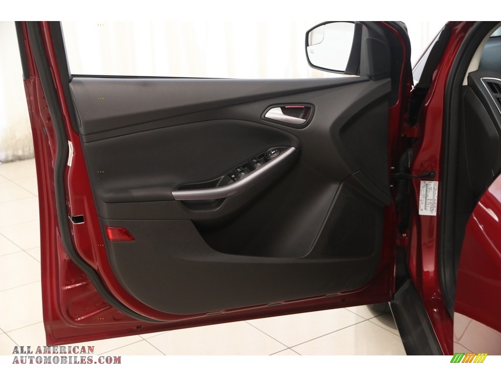 2014 Focus Titanium Hatchback - Ruby Red / Charcoal Black photo #4