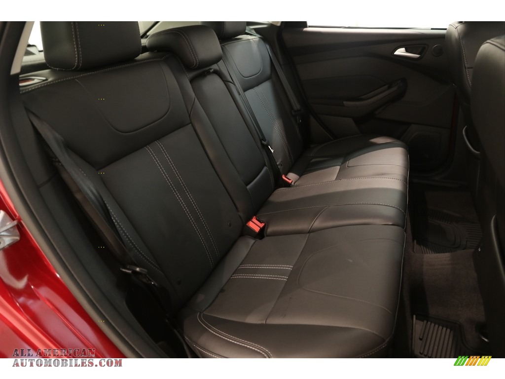 2014 Focus Titanium Hatchback - Ruby Red / Charcoal Black photo #15