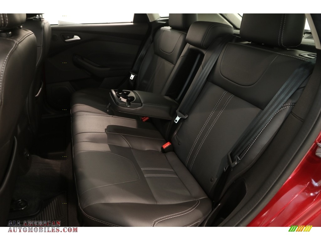 2014 Focus Titanium Hatchback - Ruby Red / Charcoal Black photo #16