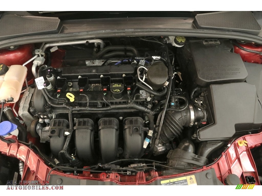 2014 Focus Titanium Hatchback - Ruby Red / Charcoal Black photo #18
