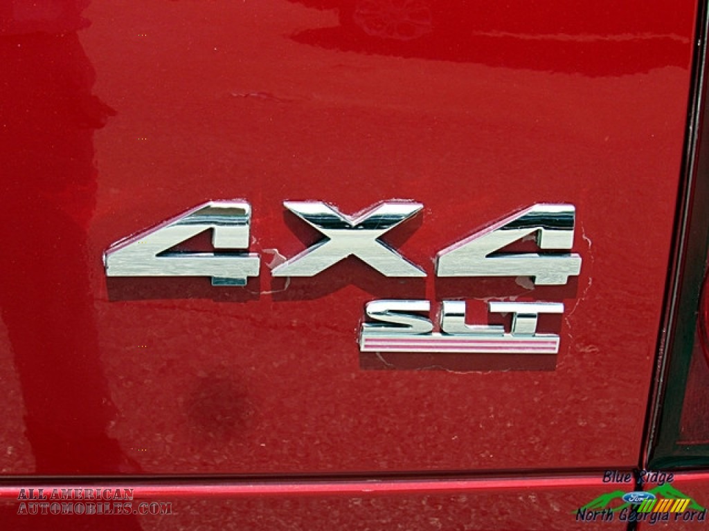 2007 Ram 1500 SLT Quad Cab 4x4 - Inferno Red Crystal Pearl / Medium Slate Gray photo #34