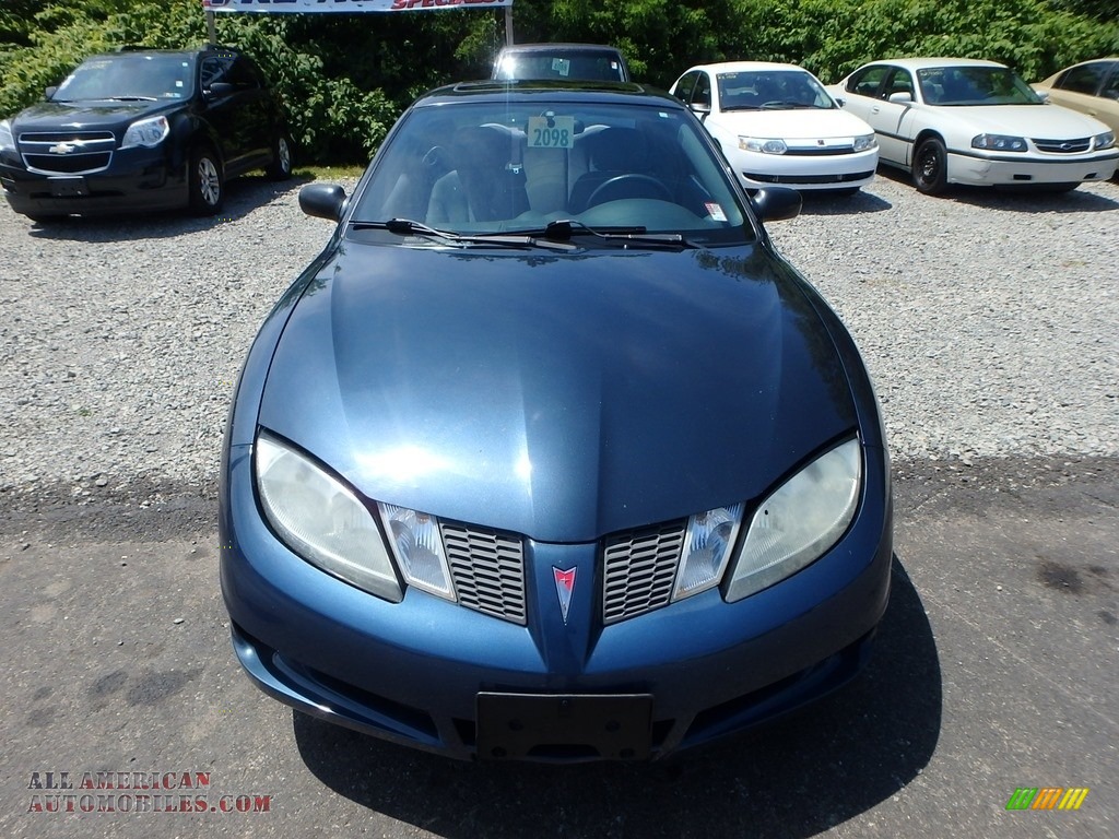 2005 Sunfire Coupe - Steel Blue Metallic / Graphite photo #6