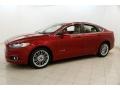 Ford Fusion Hybrid SE Ruby Red photo #3