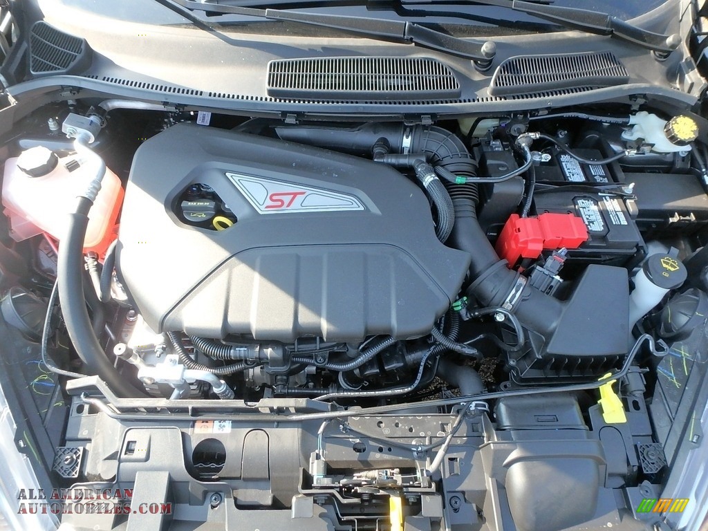 2018 Fiesta ST Hatchback - Magnetic / Charcoal Black photo #9