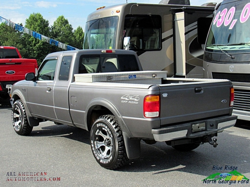 1999 Ranger XLT Extended Cab 4x4 - Medium Platinum Metallic / Medium Graphite photo #3