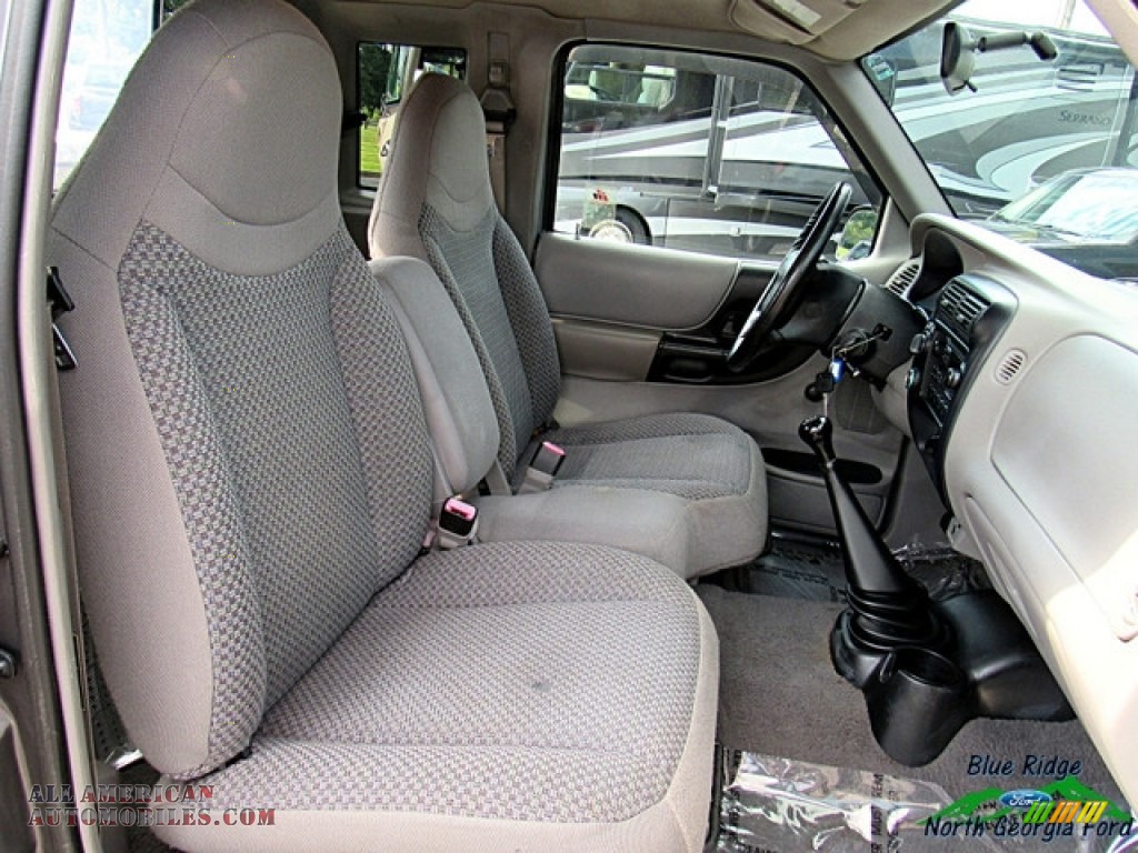 1999 Ranger XLT Extended Cab 4x4 - Medium Platinum Metallic / Medium Graphite photo #12