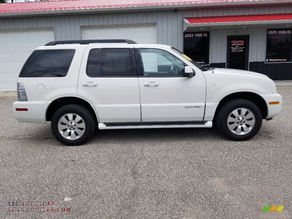 2008 Mountaineer AWD - White Suede / Charcoal Black photo #2
