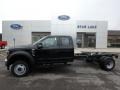 Ford F550 Super Duty XL SuperCab 4x4 Chassis Black photo #1