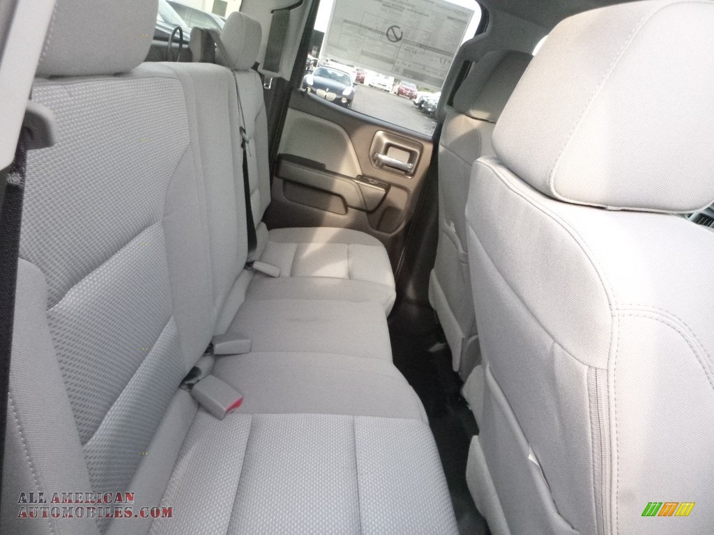 2019 Silverado LD WT Double Cab 4x4 - Silver Ice Metallic / Dark Ash/Jet Black photo #13