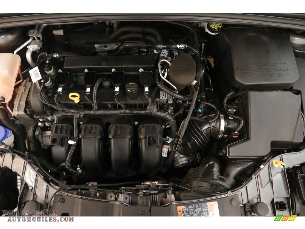 2015 Focus SE Sedan - Magnetic Metallic / Charcoal Black photo #16