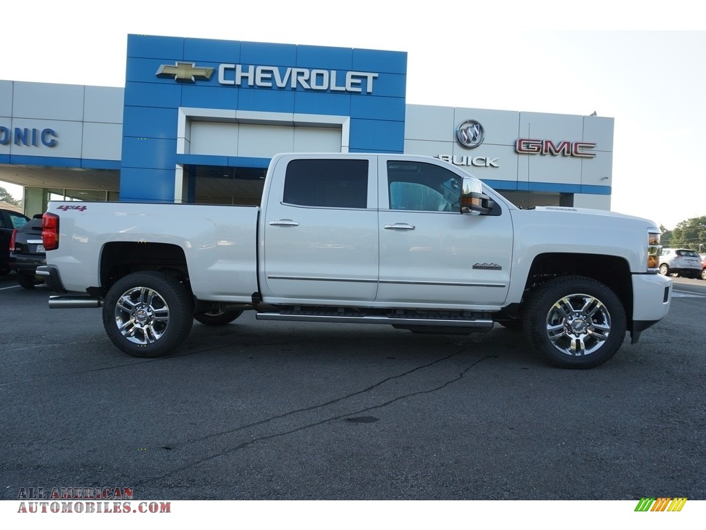 2019 Silverado 2500HD High Country Crew Cab 4WD - Summit White / High Country Saddle photo #12
