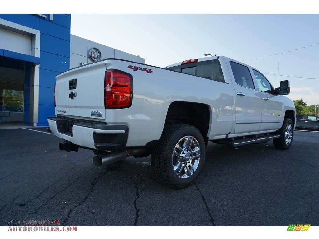 2019 Silverado 2500HD High Country Crew Cab 4WD - Summit White / High Country Saddle photo #11