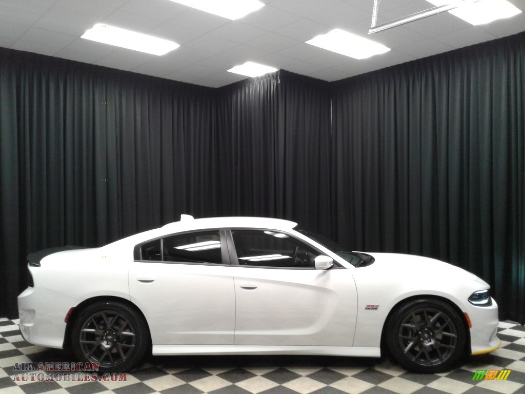 2018 Charger R/T Scat Pack - White Knuckle / Black photo #5