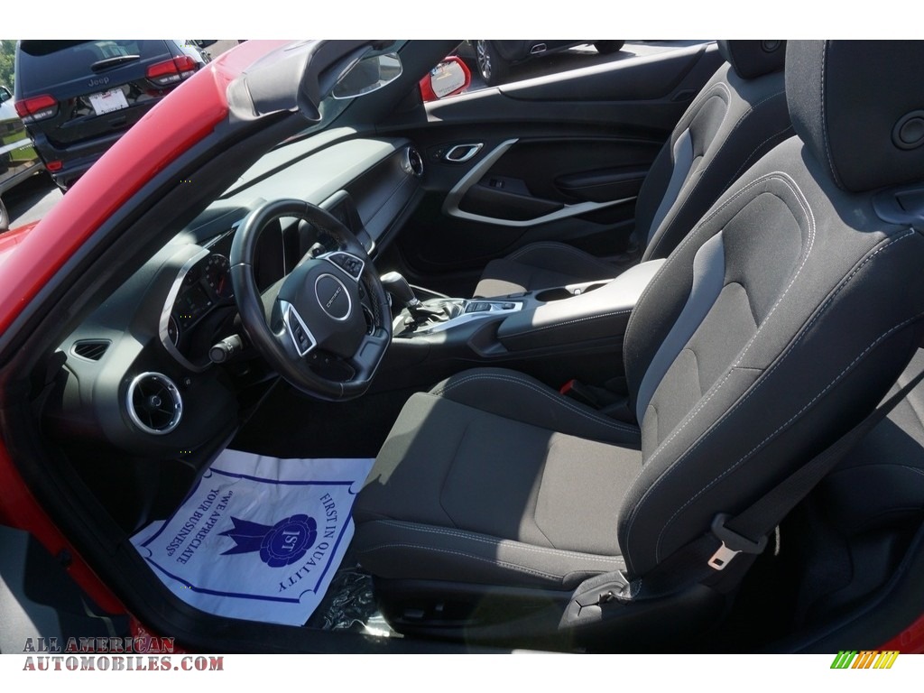 2018 Camaro LT Convertible - Red Hot / Jet Black photo #4