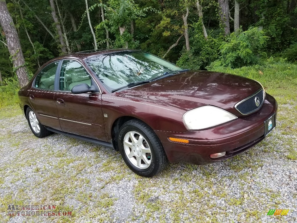 2000 Sable LS Premium Sedan - Toreador Red Metallic / Medium Parchment photo #1