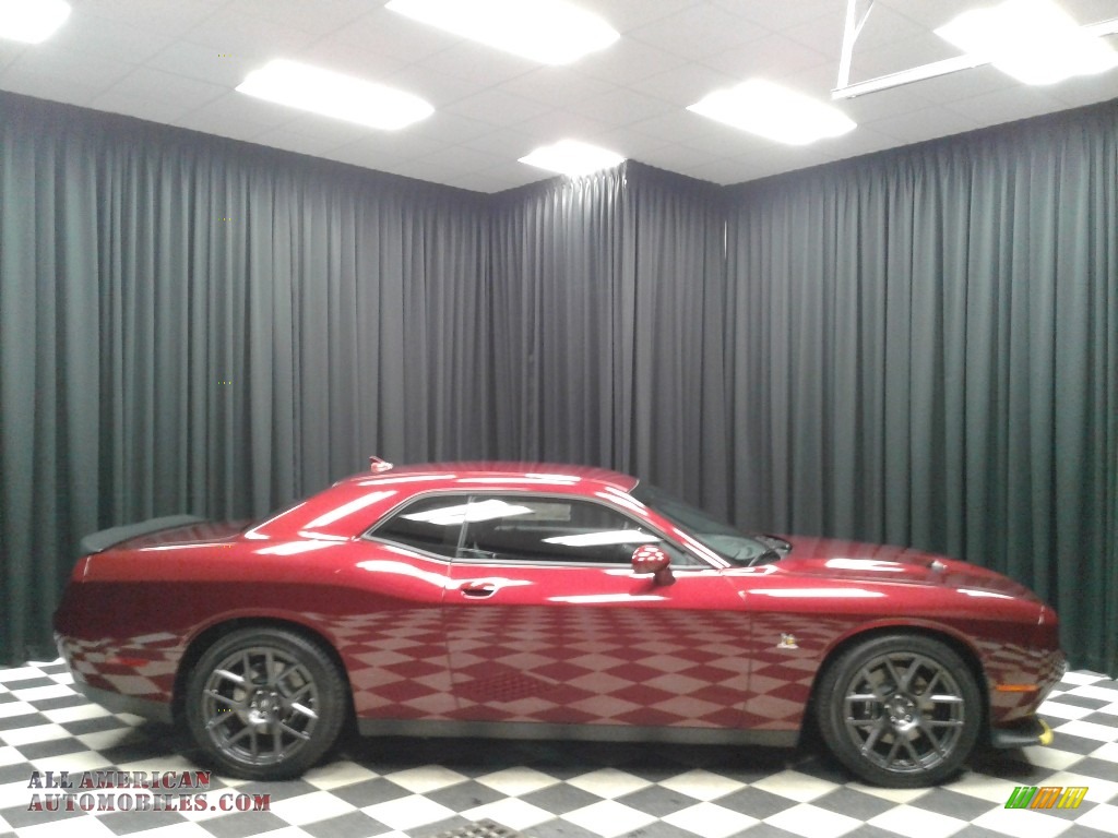 2018 Challenger R/T Scat Pack - Octane Red Pearl / Black photo #5