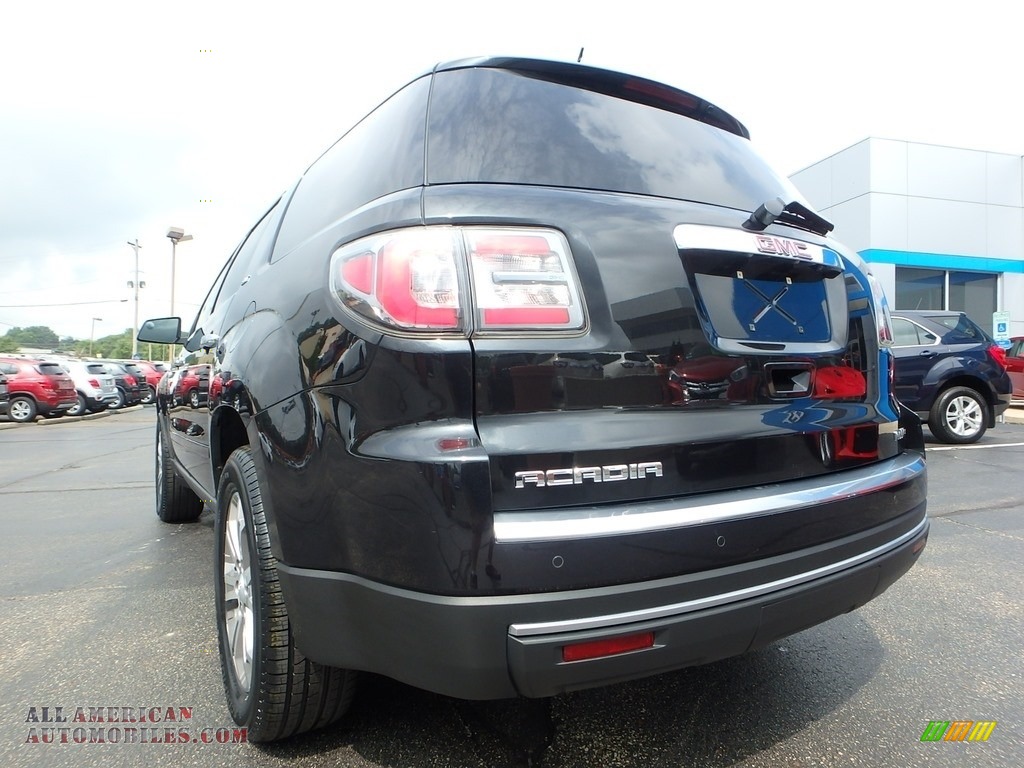 2013 Acadia SLT AWD - Carbon Black Metallic / Ebony photo #5