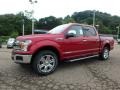 Ford F150 Lariat SuperCrew 4x4 Ruby Red photo #6