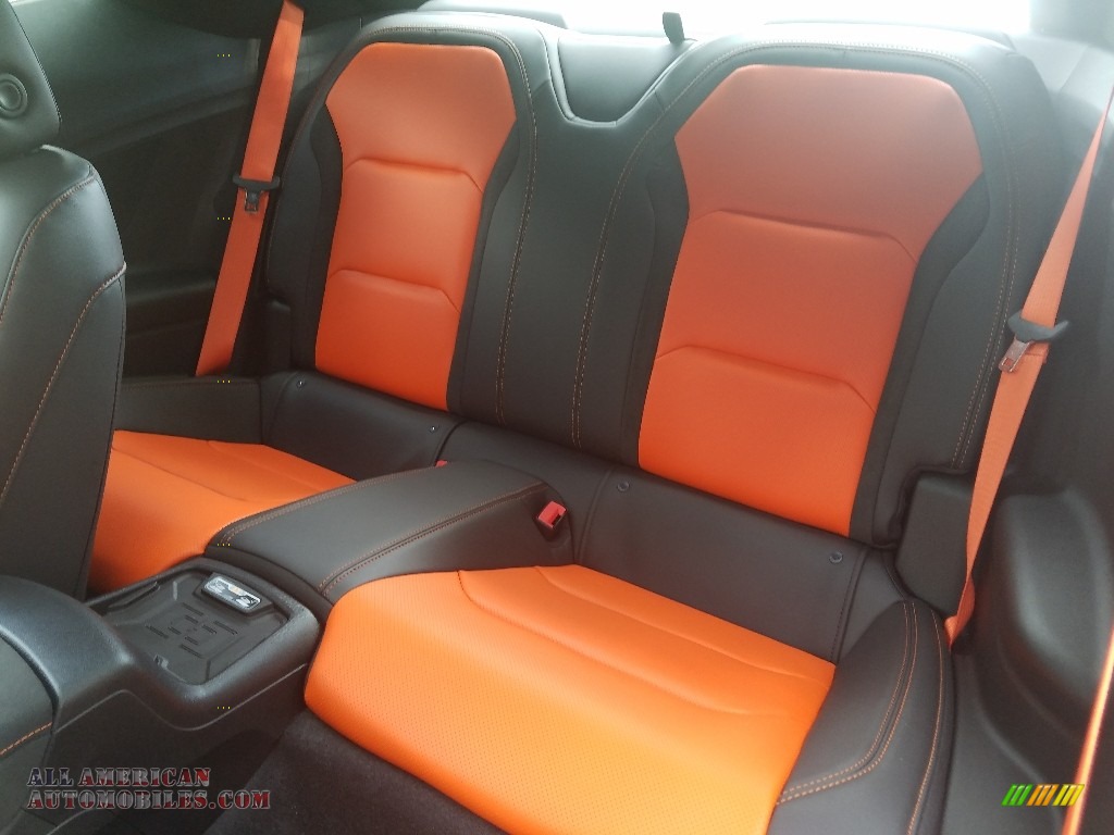 2018 Camaro LT Coupe Hot Wheels Package - Crush (Orange) / Jet Black/Orange Accents photo #8