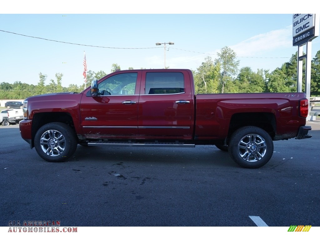 2019 Silverado 2500HD High Country Crew Cab 4WD - Cajun Red Tintcoat / High Country Saddle photo #16