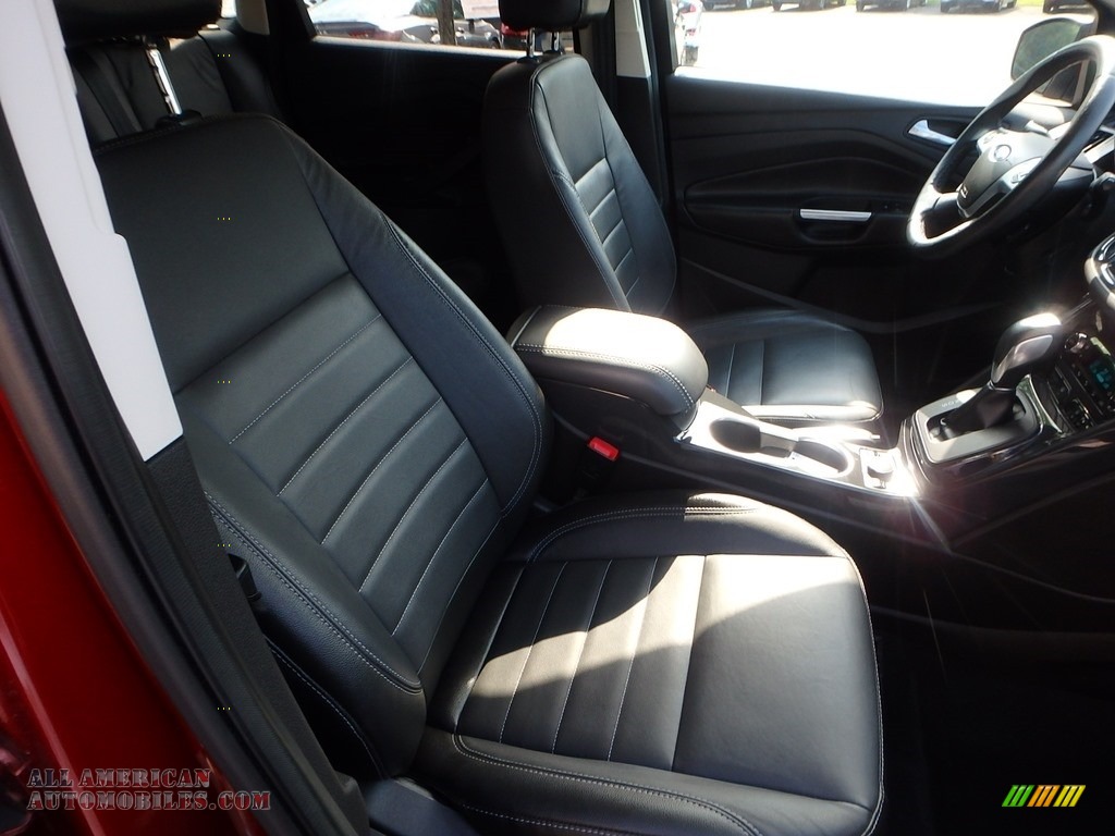 2014 Escape Titanium 2.0L EcoBoost 4WD - Ruby Red / Charcoal Black photo #11
