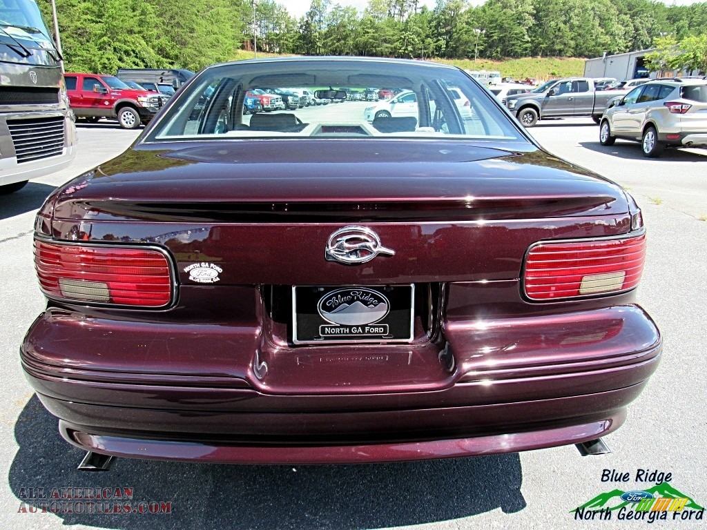 1996 Impala SS - Dark Cherry Metallic / Gray photo #4