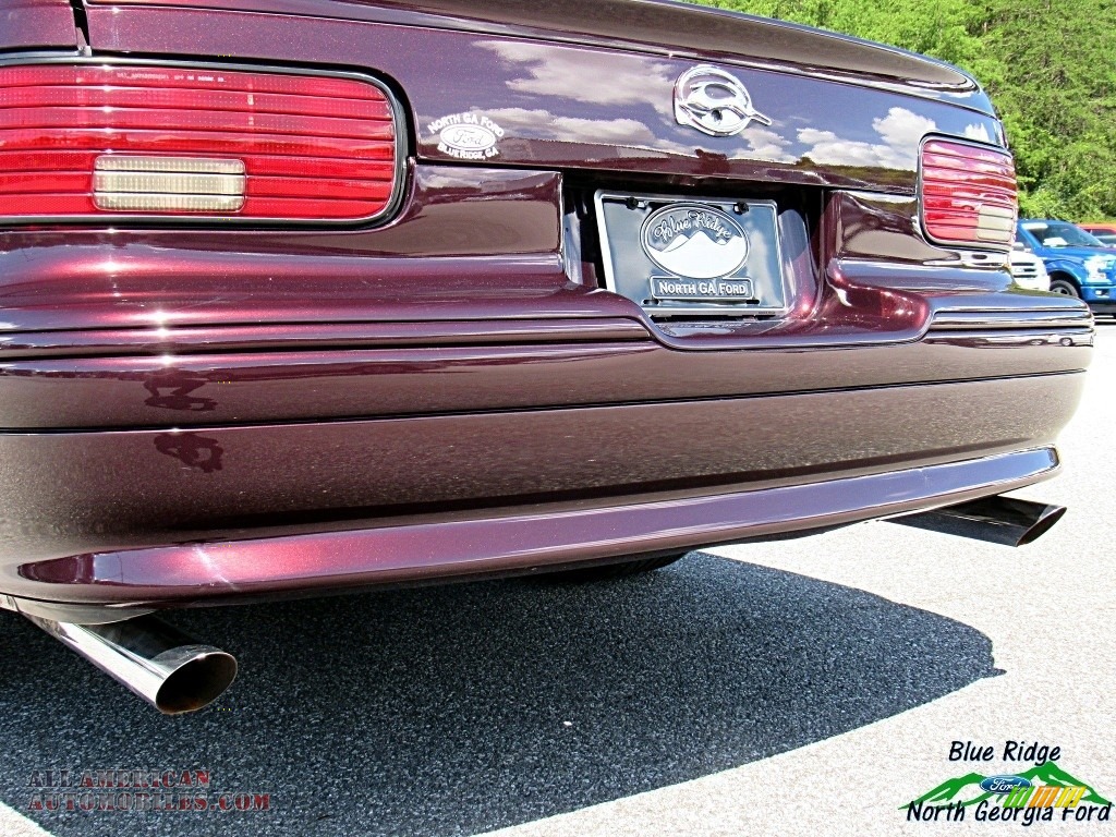 1996 Impala SS - Dark Cherry Metallic / Gray photo #33