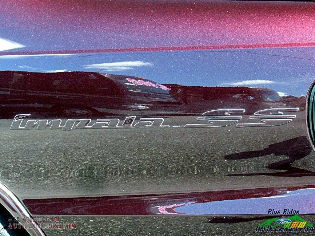 1996 Impala SS - Dark Cherry Metallic / Gray photo #34