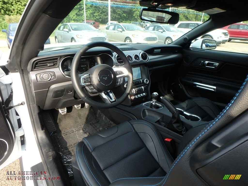 2019 Mustang GT Premium Fastback - Oxford White / Ebony/Recaro Leather Trimmed photo #13
