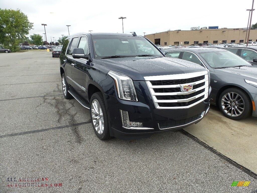 2019 Escalade Luxury 4WD - Dark Adriatic Blue Metallic / Shale/Jet Black Accents photo #1