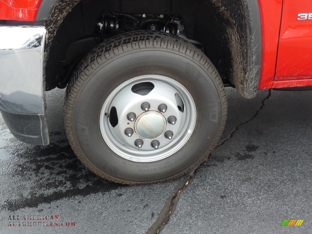 2019 Sierra 3500HD Regular Cab 4WD Dump Truck - Red / Dark Ash/Jet Black photo #5