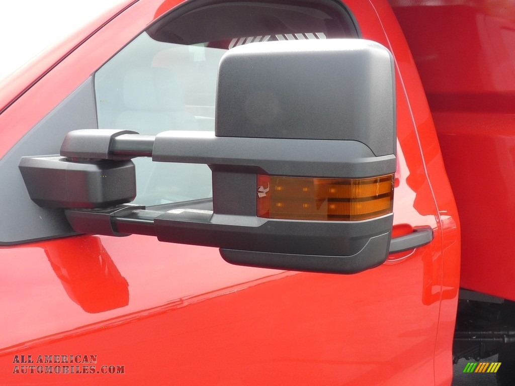 2019 Sierra 3500HD Regular Cab 4WD Dump Truck - Red / Dark Ash/Jet Black photo #6
