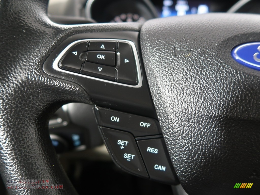 2015 Focus SE Hatchback - Ingot Silver Metallic / Charcoal Black photo #38