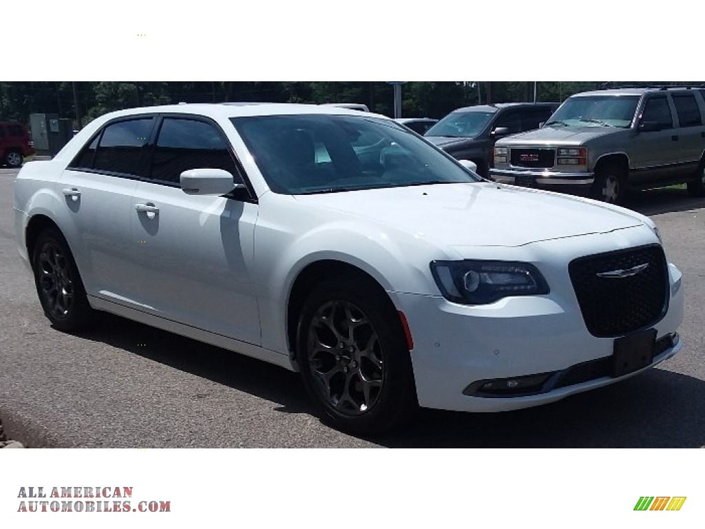 Bright White / Black Chrysler 300 S AWD