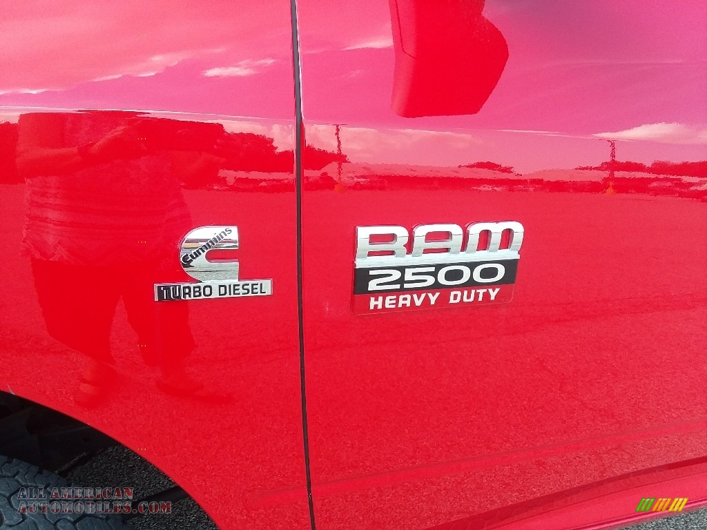 2012 Ram 2500 HD SLT Crew Cab 4x4 - Bright Red / Dark Slate/Medium Graystone photo #18