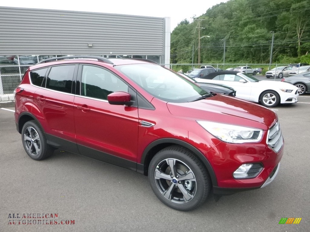 2018 Escape SEL 4WD - Ruby Red / Charcoal Black photo #3