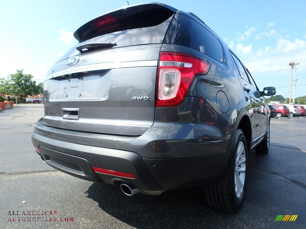 2015 Explorer XLT 4WD - Magnetic / Charcoal Black photo #8