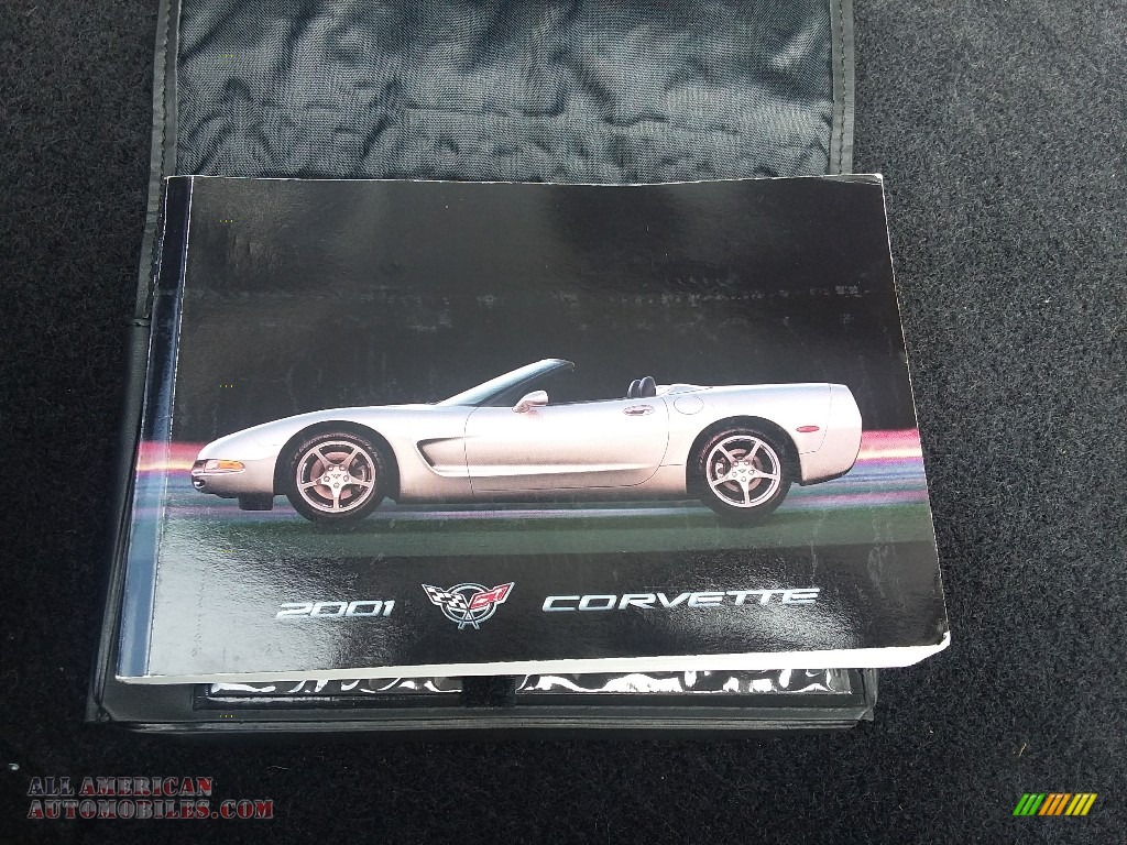 2001 Corvette Convertible - Magnetic Red II Metallic / Black photo #19