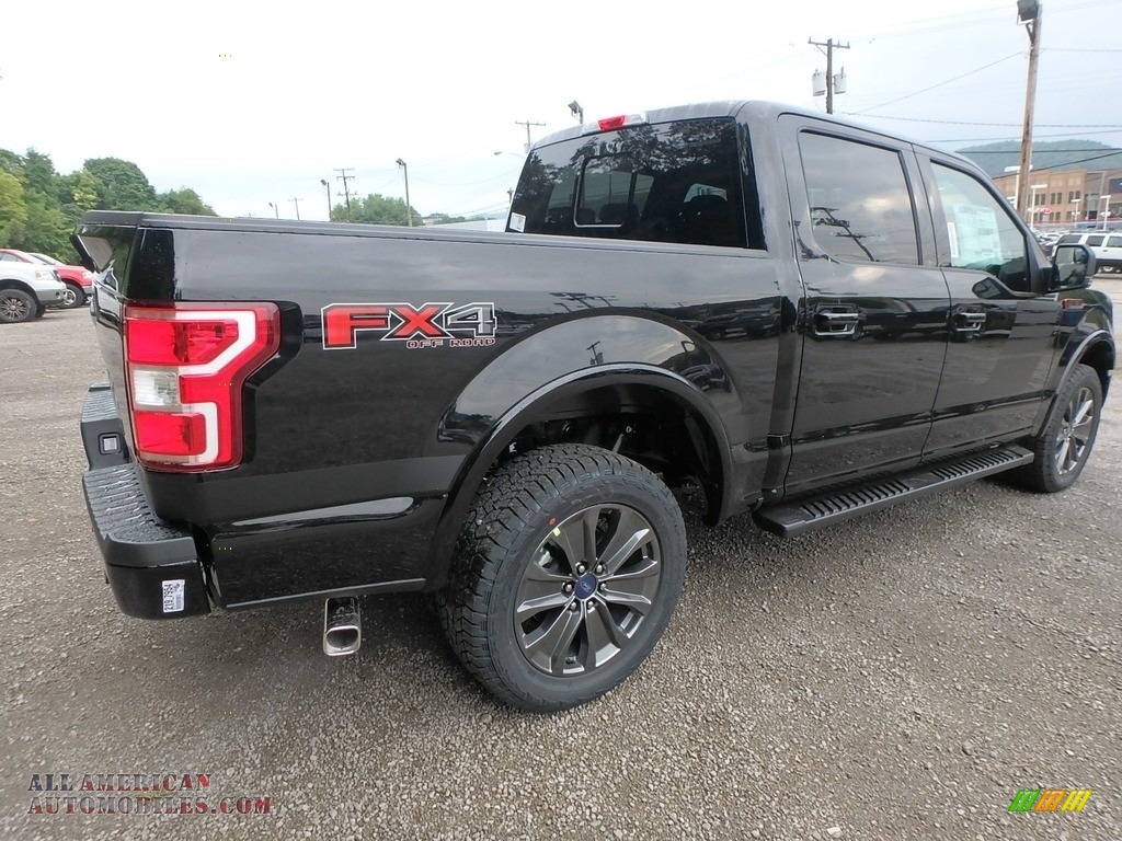 2018 F150 XLT SuperCrew 4x4 - Shadow Black / Special Edition Black/Red photo #2