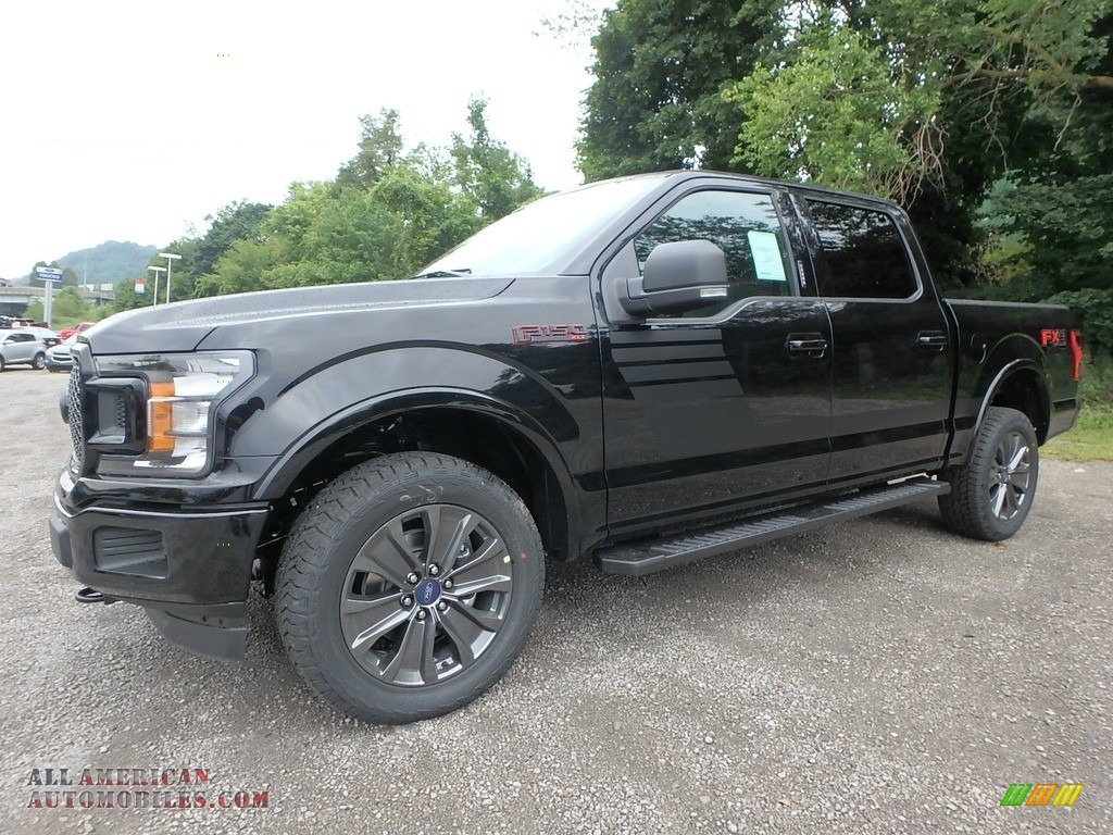 2018 F150 XLT SuperCrew 4x4 - Shadow Black / Special Edition Black/Red photo #6
