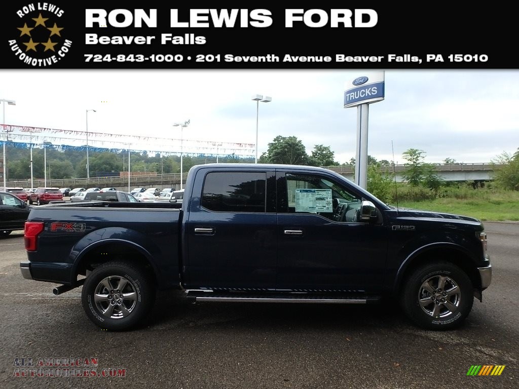 Blue Jeans / King Ranch Kingsville Ford F150 Lariat SuperCrew 4x4