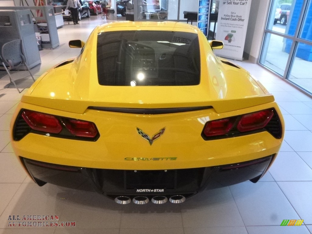 2018 Corvette Stingray Coupe - Corvette Racing Yellow Tintcoat / Jet Black photo #6