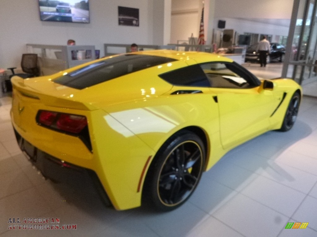 2018 Corvette Stingray Coupe - Corvette Racing Yellow Tintcoat / Jet Black photo #7