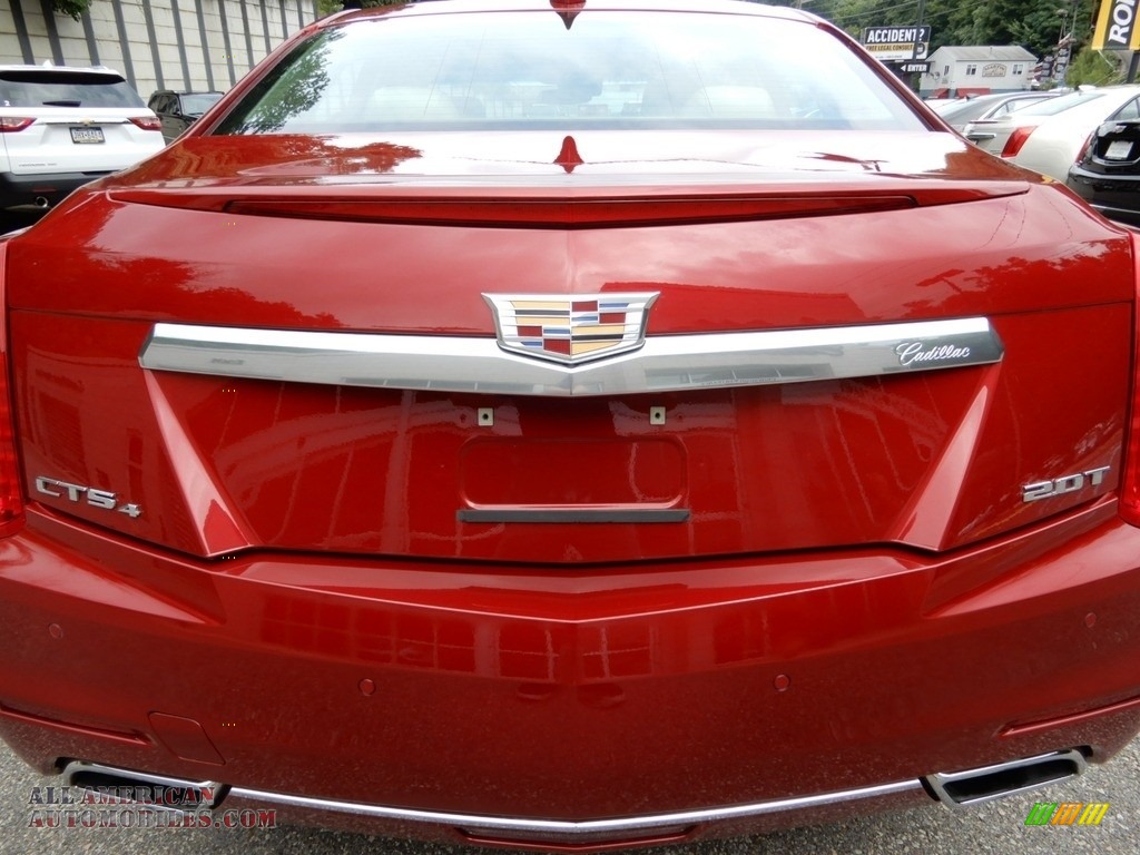 2015 CTS 2.0T Luxury AWD Sedan - Red Obsession Tintcoat / Light Cashmere/Medium Cashmere photo #13