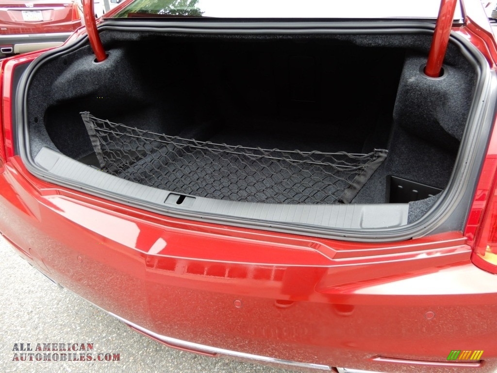 2015 CTS 2.0T Luxury AWD Sedan - Red Obsession Tintcoat / Light Cashmere/Medium Cashmere photo #22