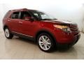 Ford Explorer Limited 4WD Ruby Red Metallic photo #1