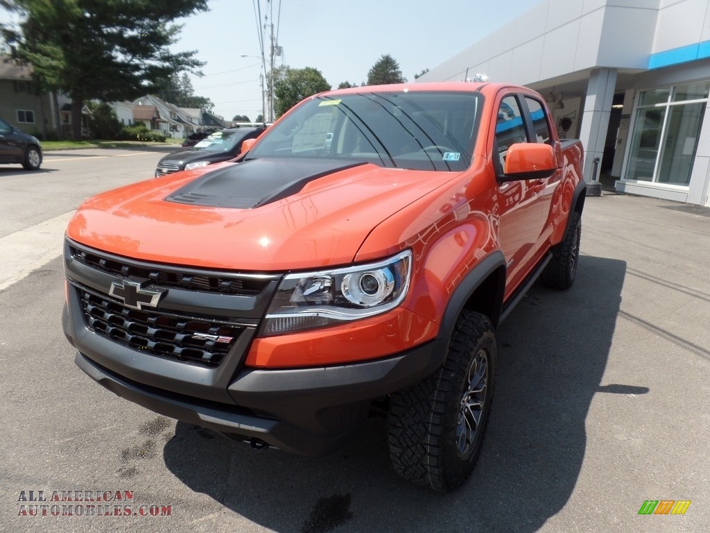 2019 Chevrolet Colorado ZR2 Crew Cab 4x4 in Crush (Orange) photo #4